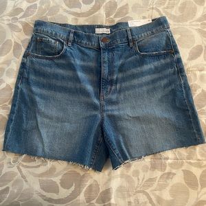 LOFT High Rise Boyfriend Shorts